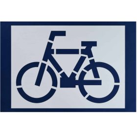 ＃20 ペンキ用型枠『自転車』1枚 ｗ1000