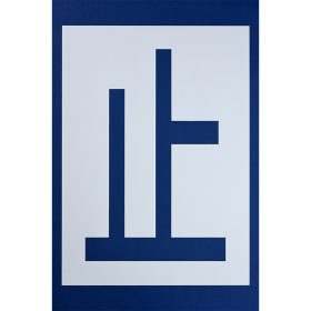 ＃470 ペンキ用型枠『止まれ』３枚１組 ｈ900