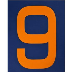 ＃810 貼り付け『駐車番号(黄色)』10枚１組 ｈ400